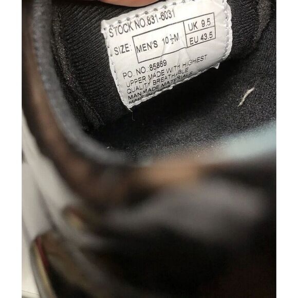 Thorogood Black Patent Leather Oxfords Lace Work Shoes Men’s sz 10.5M US/43.5EU main image 12